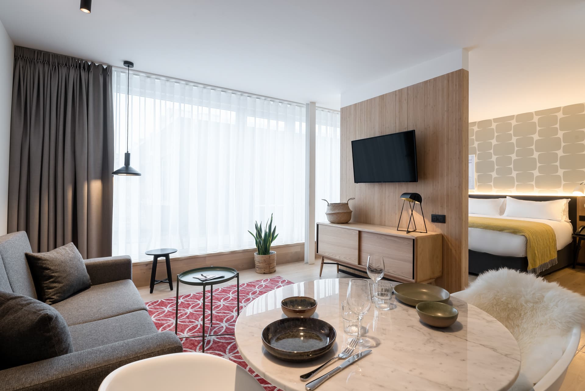 overzicht penthouse appartement premier suites plus antwerpen EDIT