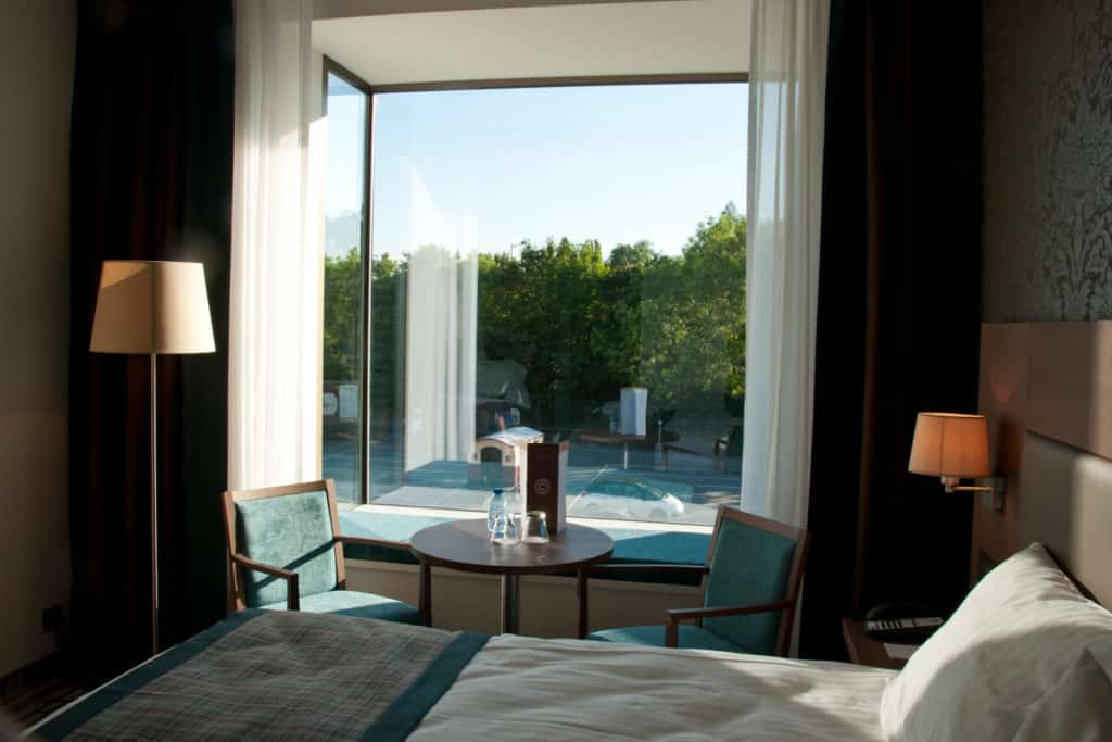 Leopold Hotel Oudenaarde Deluxe King Raamzicht